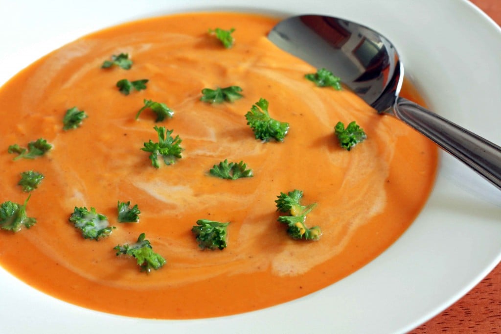 Curried Apple Butternut Squash Soup - 33