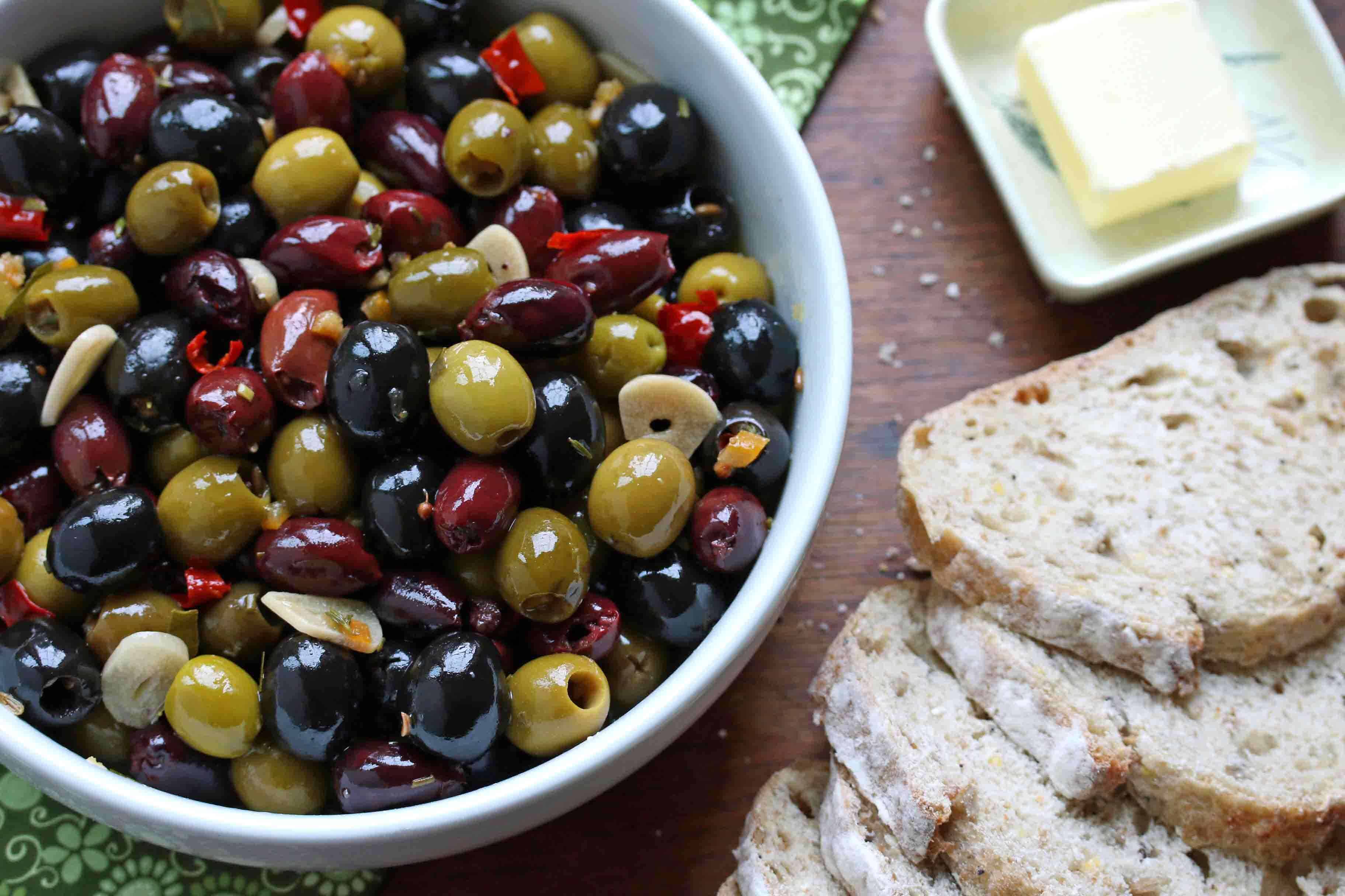 Gourmet Marinated Olives The Daring Gourmet