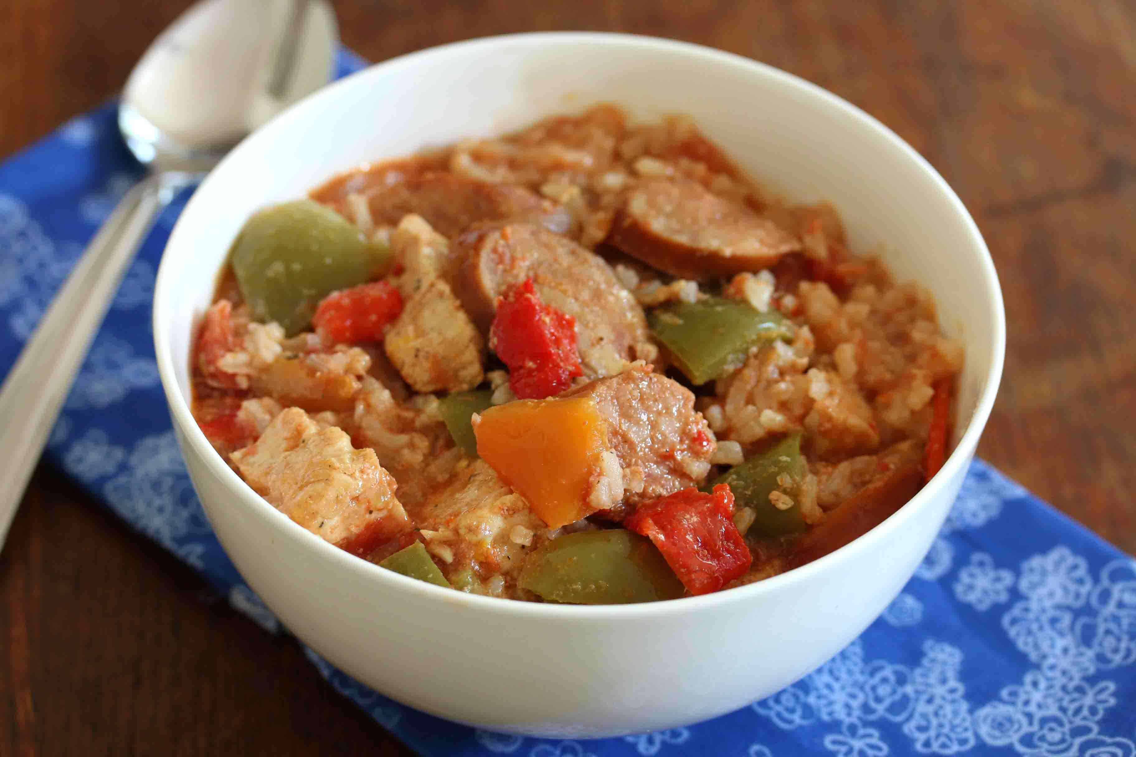 Slow Cooker Jambalaya 