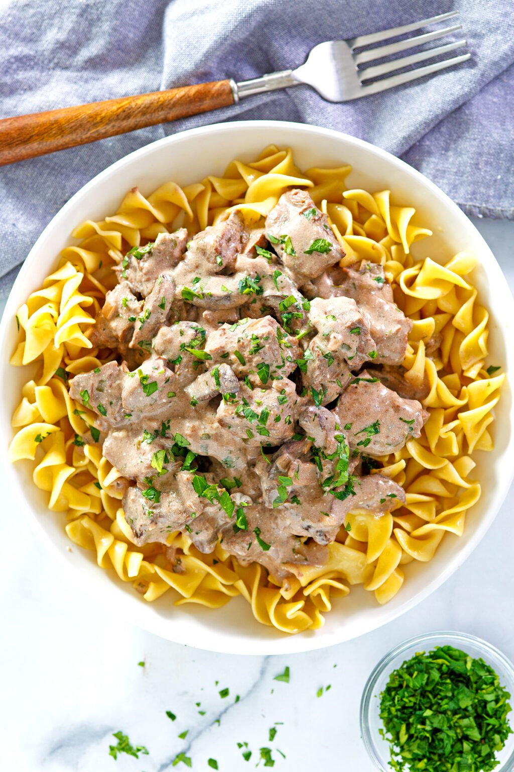 Slow Cooker Beef Stroganoff The Daring Gourmet