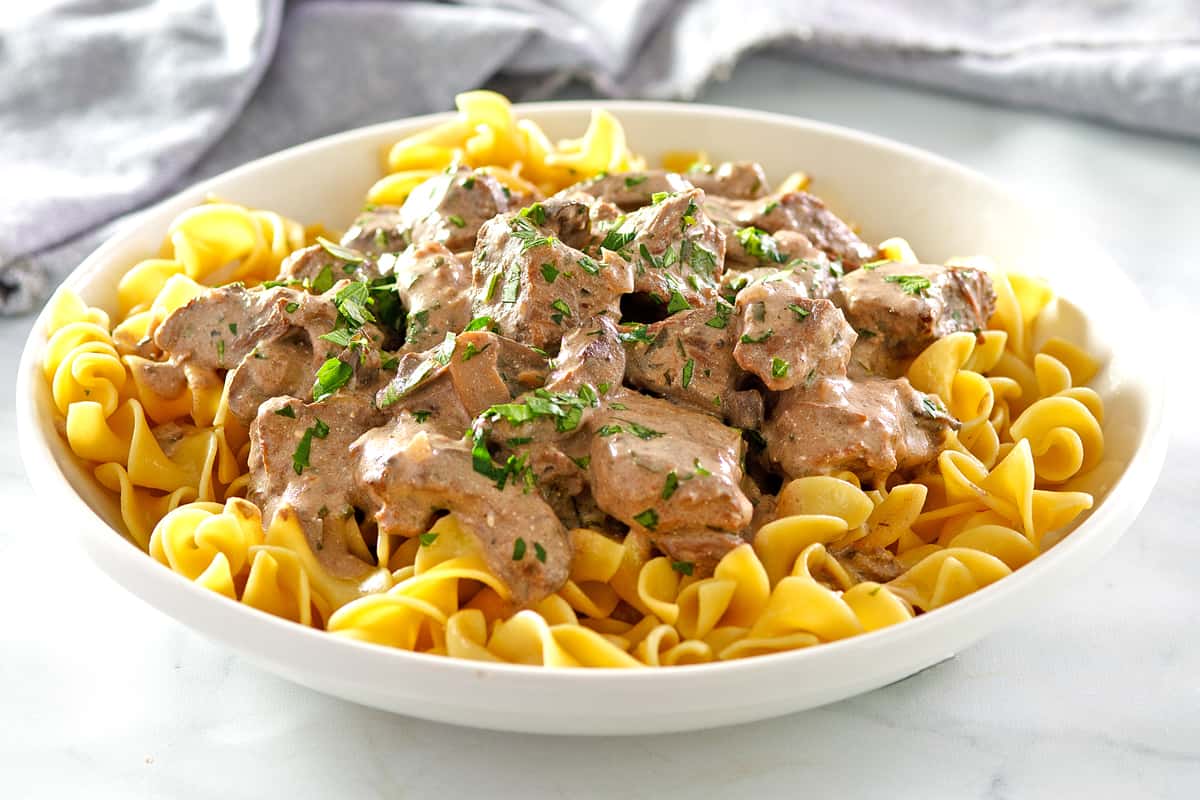 slow cooker beef stroganoff recipe crock pot best from scratch