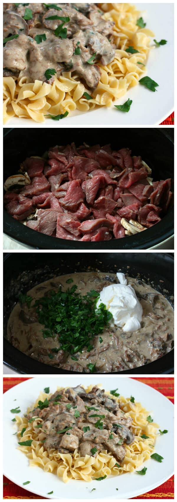 BEST Slow Cooker Beef Stroganoff The Daring Gourmet
