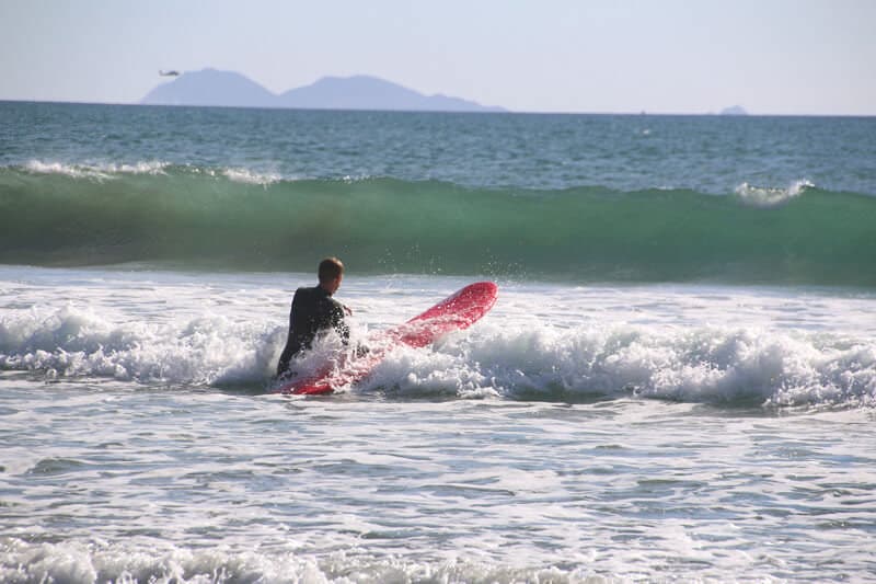 coronado beach surfing family vacation san diego california