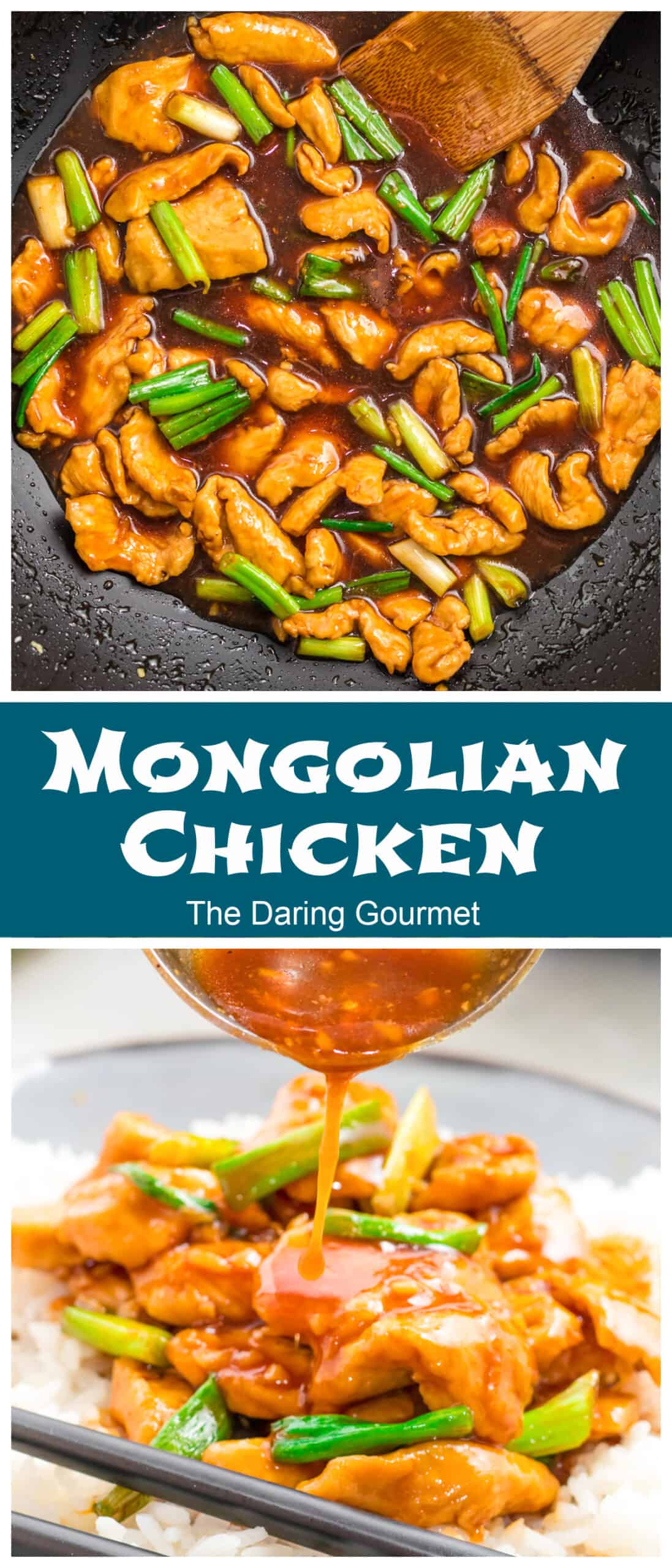 mongolian chicken recipe best takeout fast food restaurant copycat green onions fast quick easy