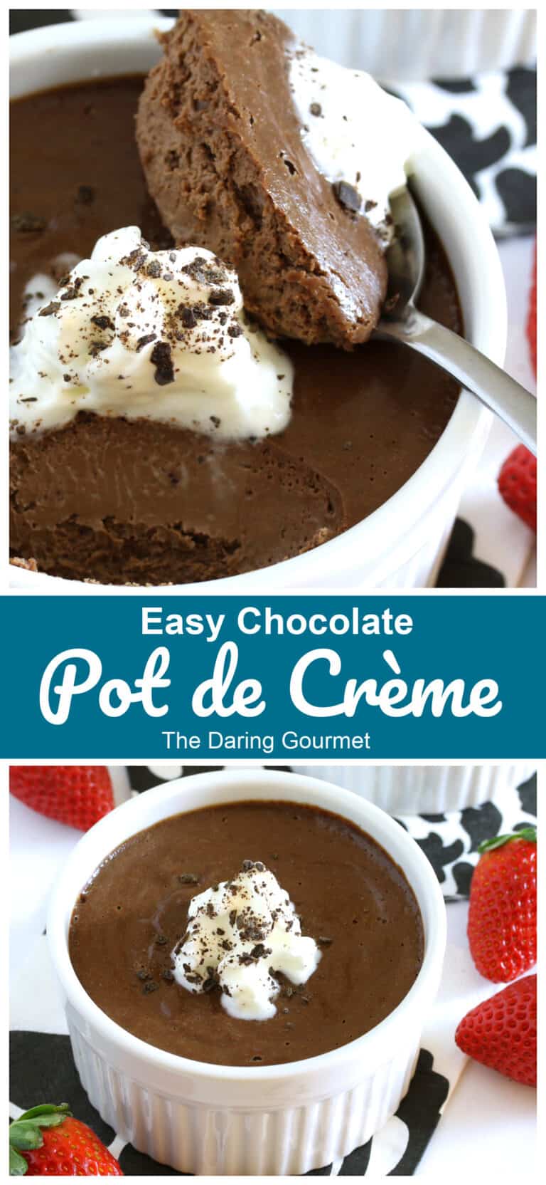 Chocolate Pot de Crème (EASY) The Daring Gourmet