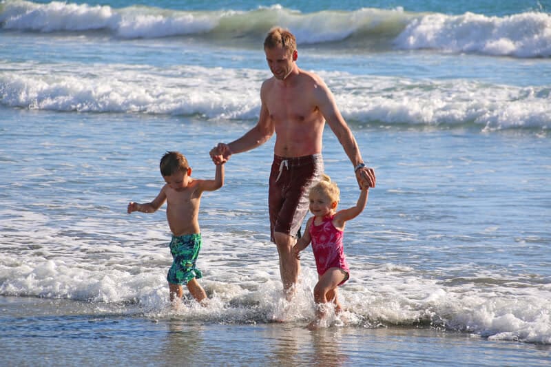 coronado beach surfing family vacation san diego california