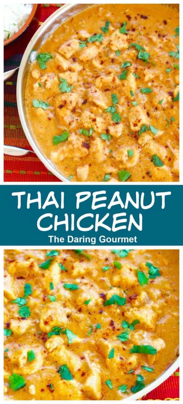 Thai Peanut Chicken The Daring Gourmet