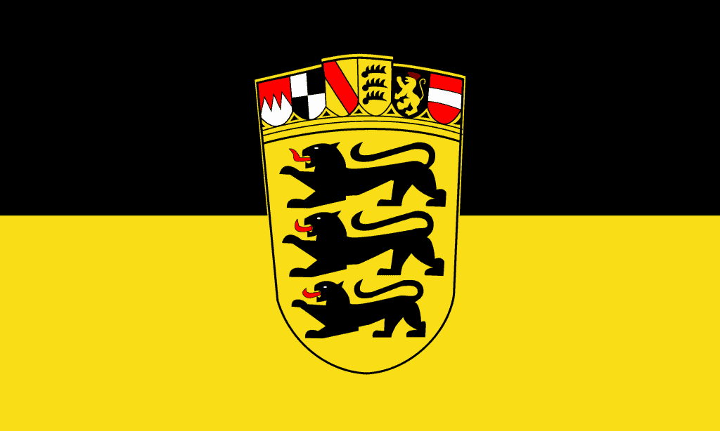 The flag of Baden-Württemberg