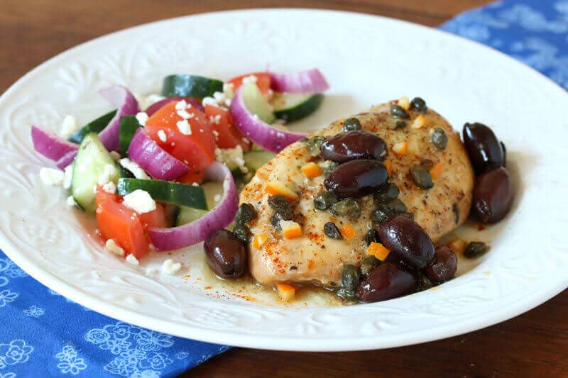Slow Cooker Greek Chicken The Daring Gourmet