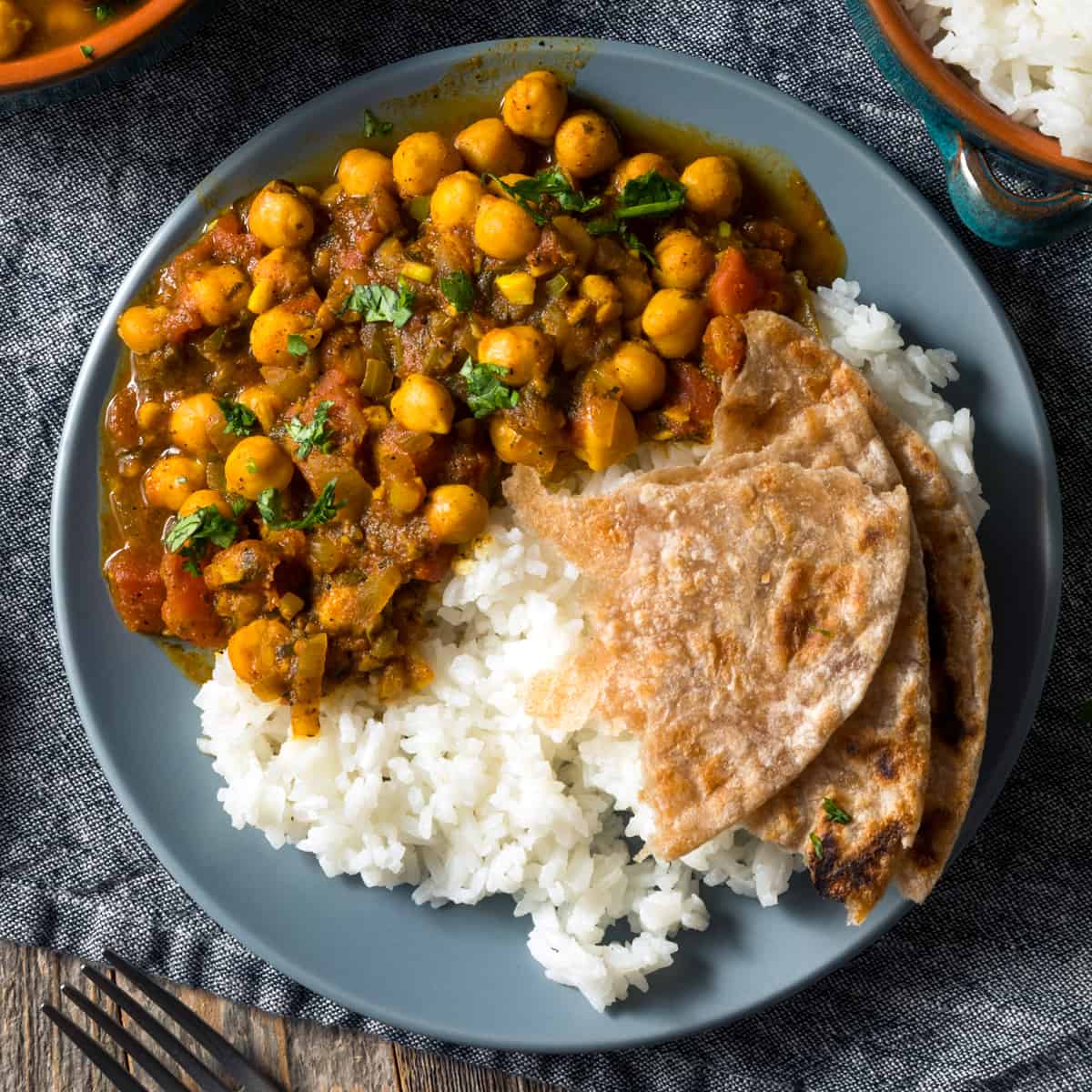 chana masala recipe indian chickpea curry garbanzo bean authentic traditional 