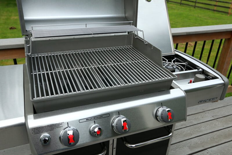 Weber clearance sear station