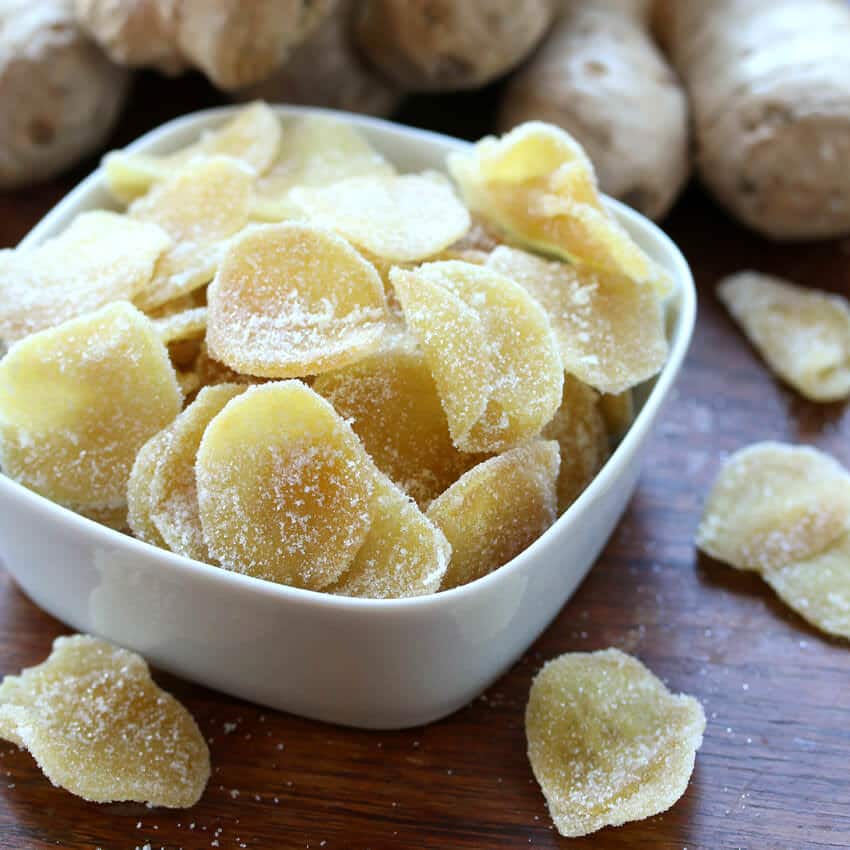 candied ginger recipe homemade crystallized from scratch easy diy