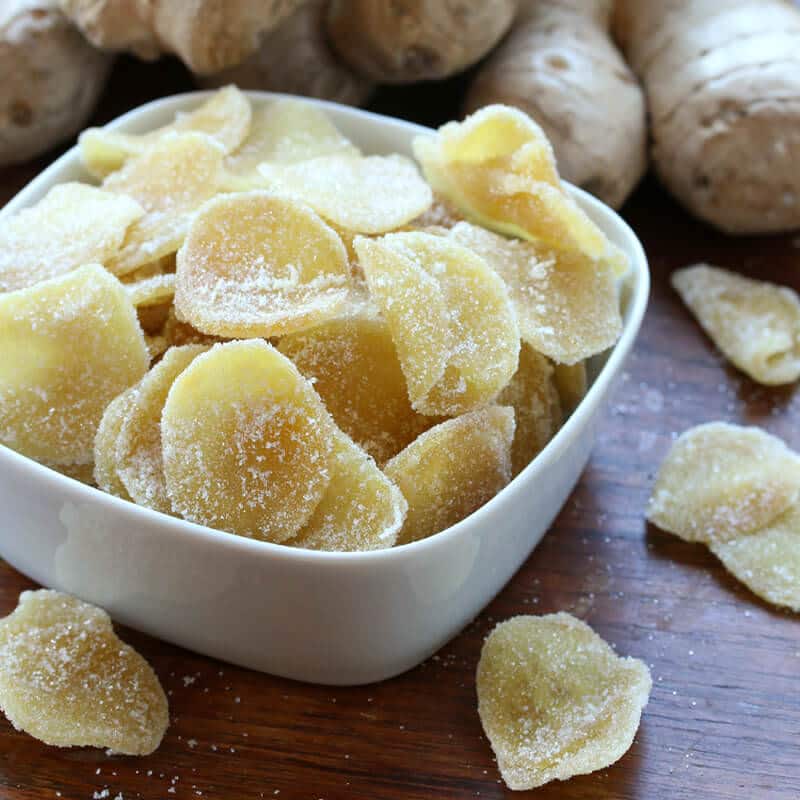 Candied Ginger - how to make it - what to use it for