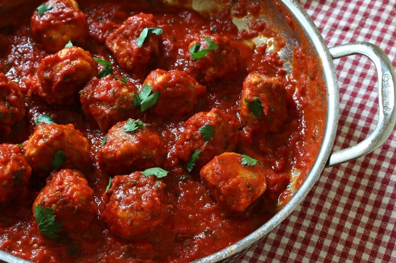 Italian Chicken Meatballs - 24