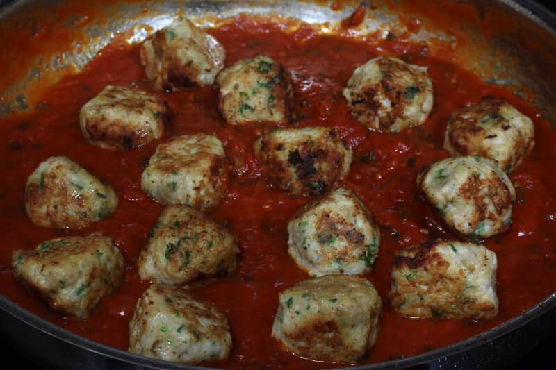 Italian Chicken Meatballs - 92