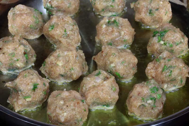 Italian Chicken Meatballs - 81
