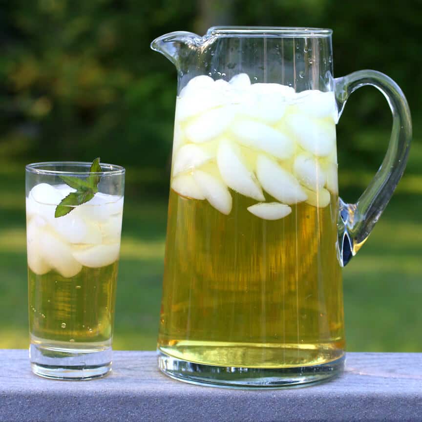 Iced Apple Peppermint Tea The Daring Gourmet Iced Apple Peppermint Tea The Daring Gourmet