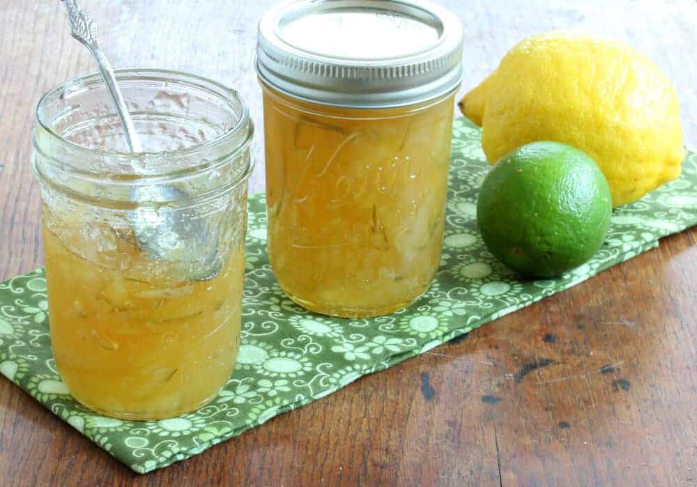 how to make homemade lemon lime marmalade jam recipe