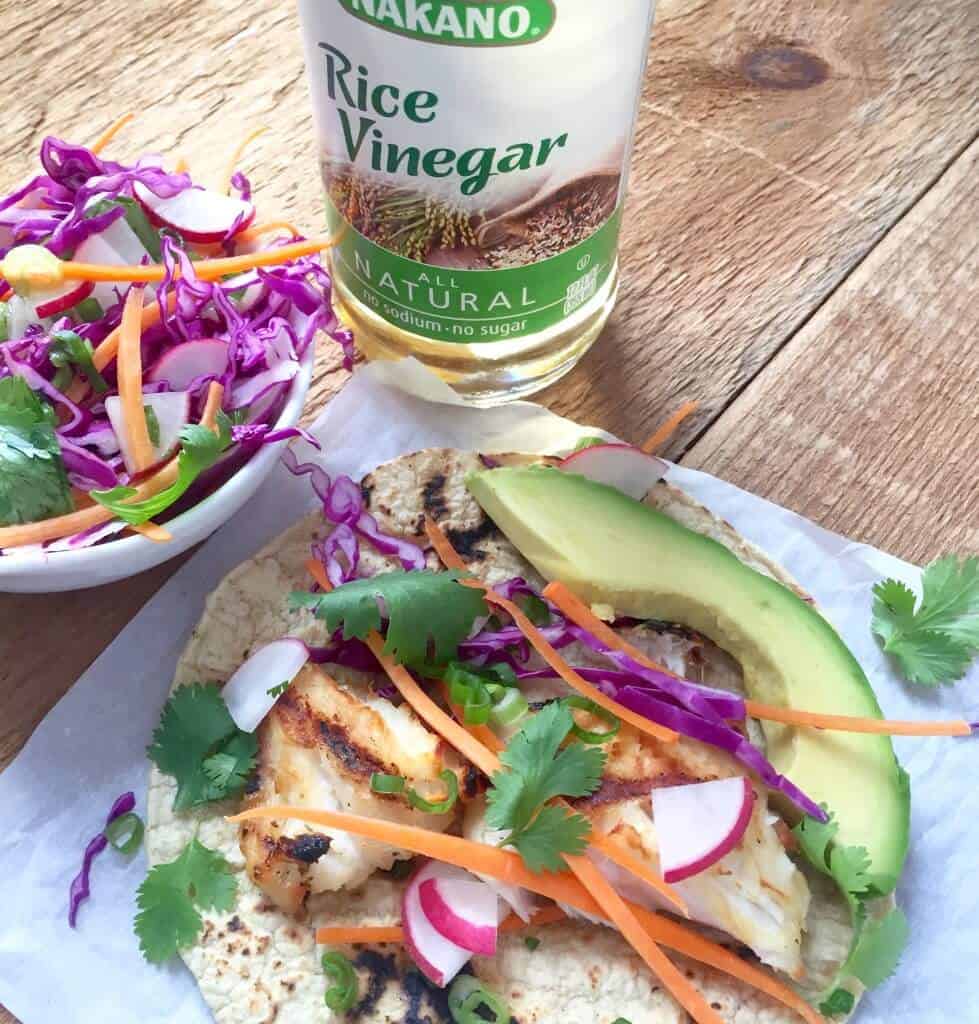 Asian Style Grilled Fish Tacos - 3