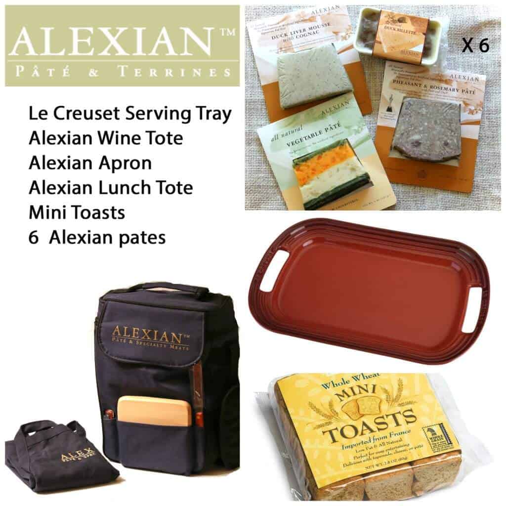 french entertaining alexian duck rillette rosemary pheasant pate giveaway