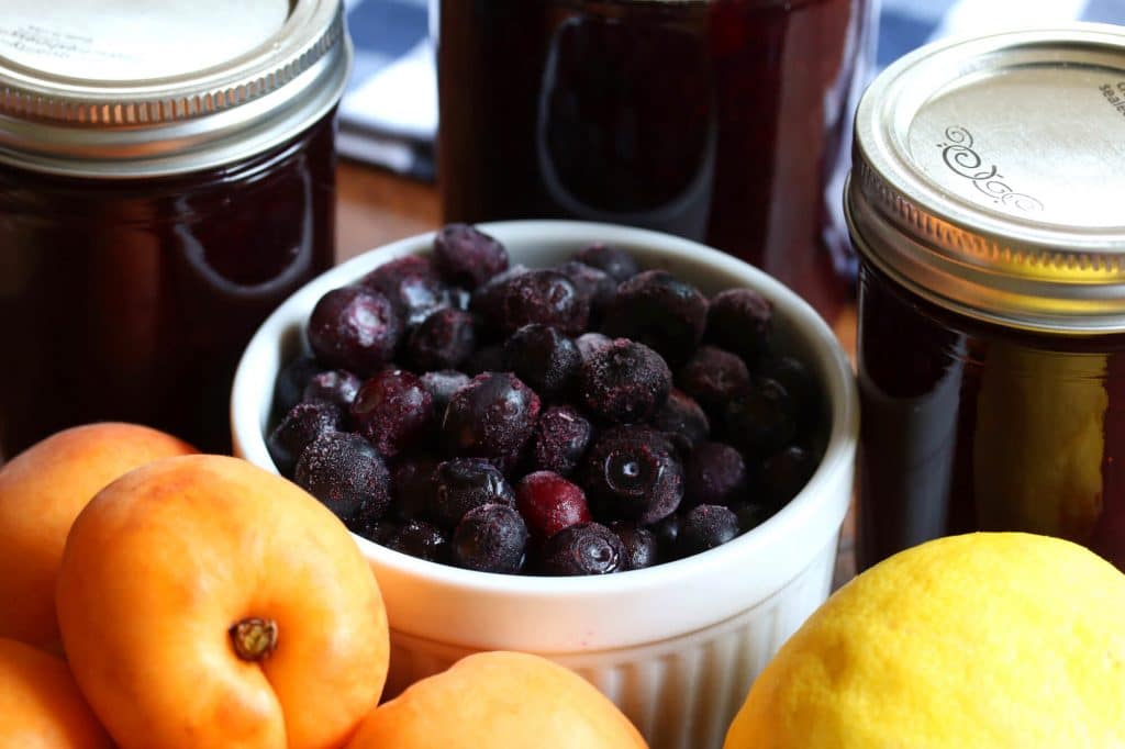 homemade blueberry lemon apricot jam recipe no pectin
