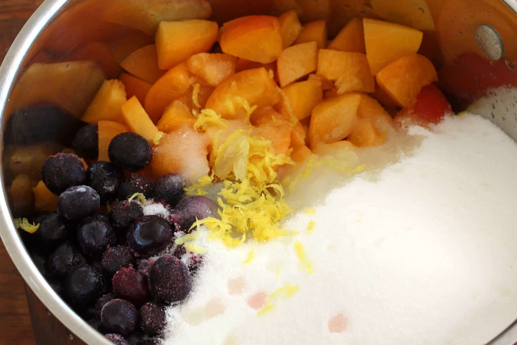 Blueberry Lemon Apricot Jam The Daring Gourmet