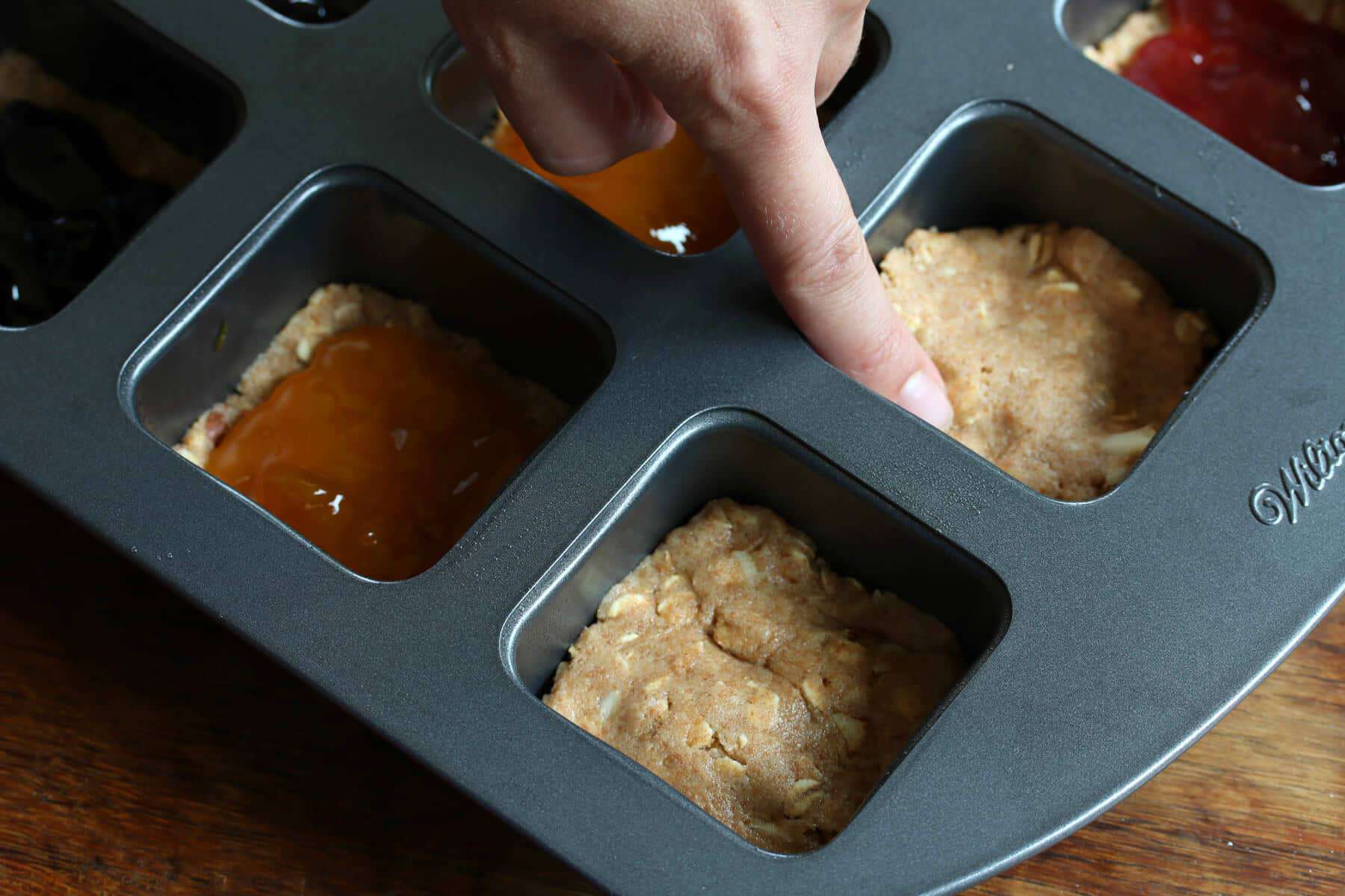 Whole Grain Jam Squares The Daring Gourmet