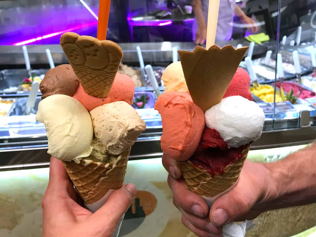 italian gelalto san gimignano 