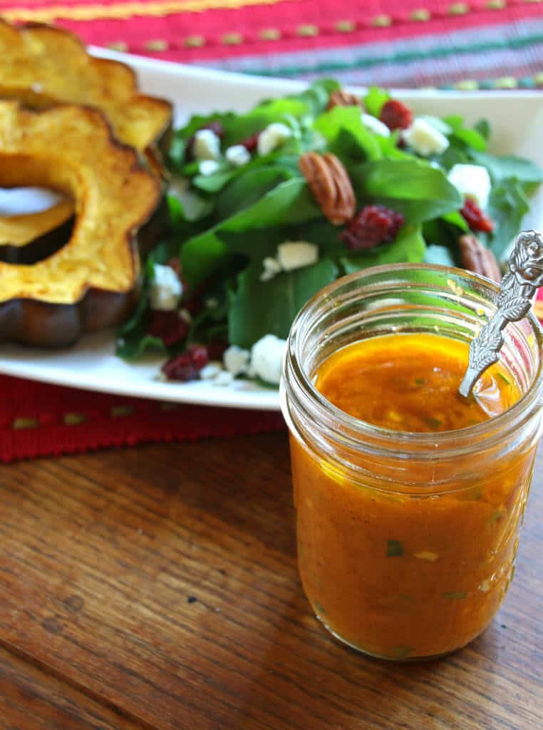 spiced pumpkin vinaigrette dressing recipe 