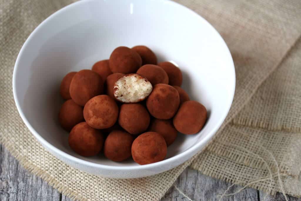 marzipankartoffeln recipe chocolate coated german marzipan potatoes balls candies recipe 