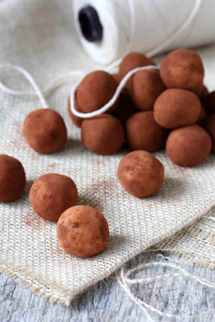 marzipankartoffeln recipe chocolate coated german marzipan potatoes balls candies recipe 