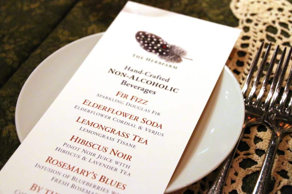 the herbfarm restaurant review woodinville seattle washington