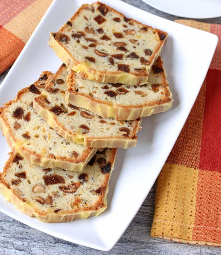 Fig and Hazelnut Tea Cake with Orange Glaze The Daring Gourmet