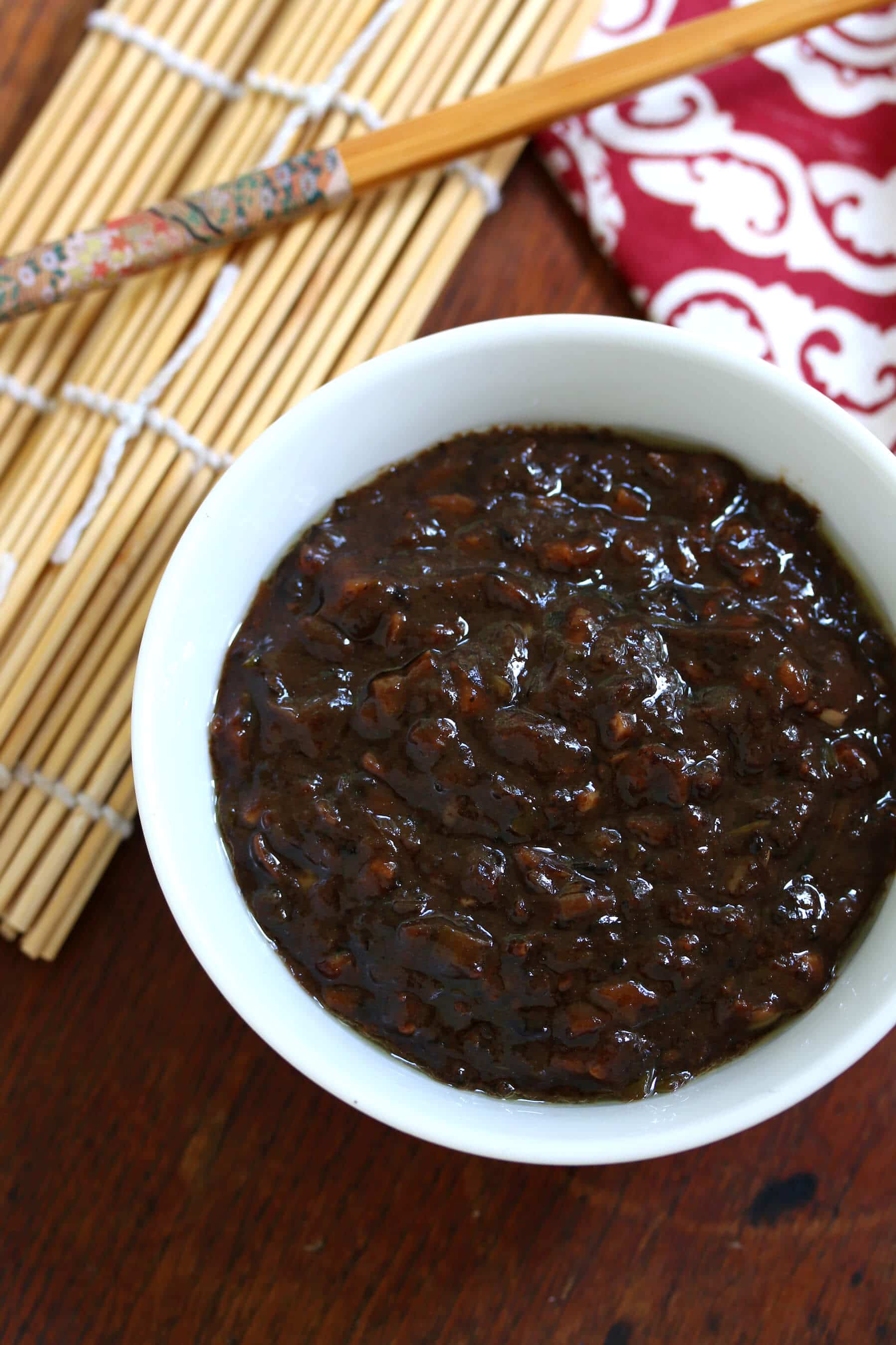 how to make homemade chinese black bean sauce paste garlic recipe asian