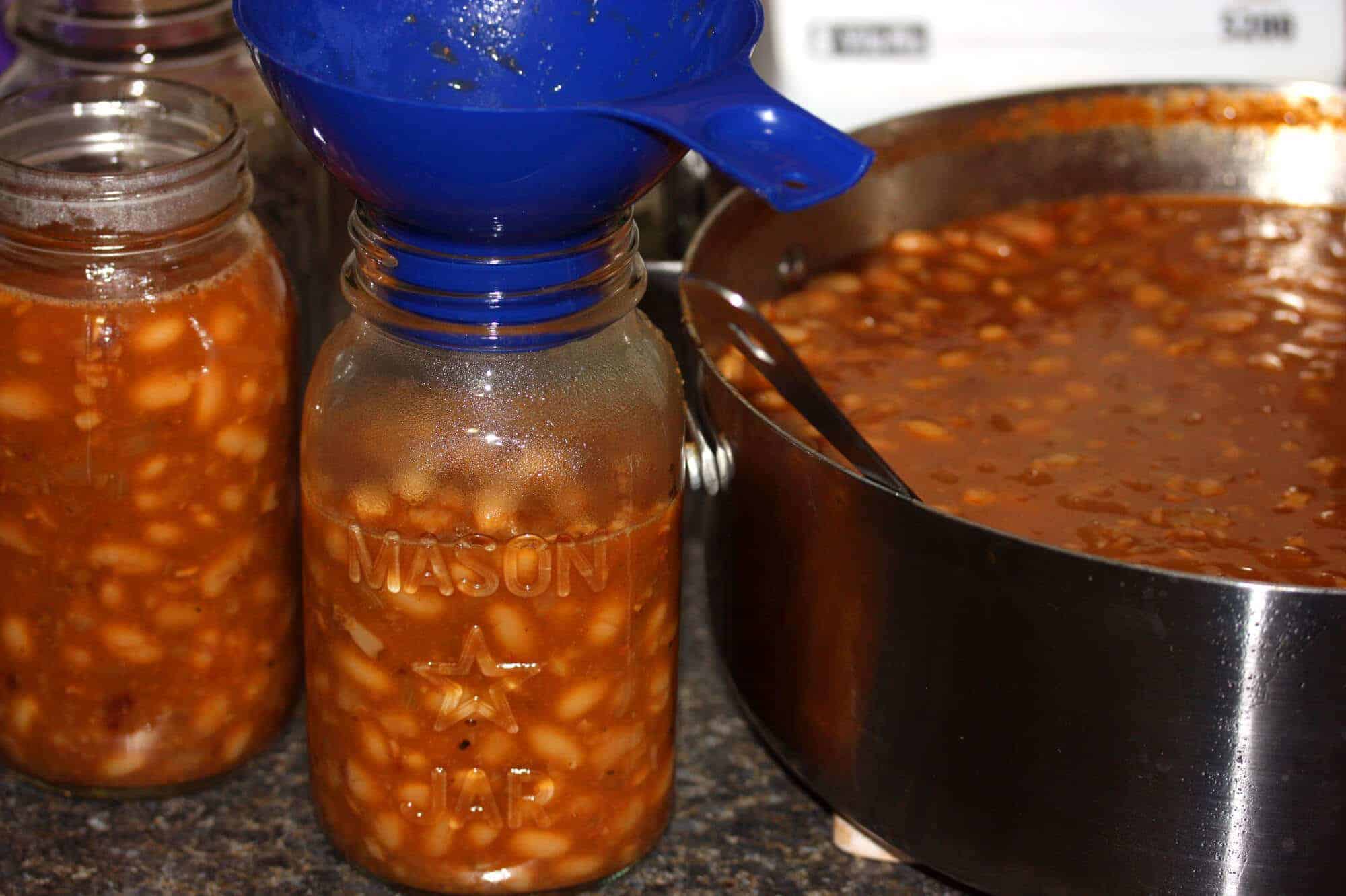 homemade canned boston baked beans pork and beans recipe pressure canner canning