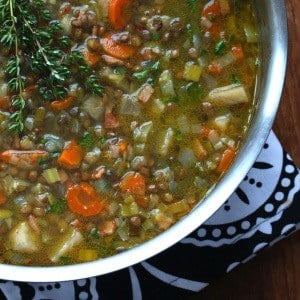 french lentil soup recipe puy traditional authentic