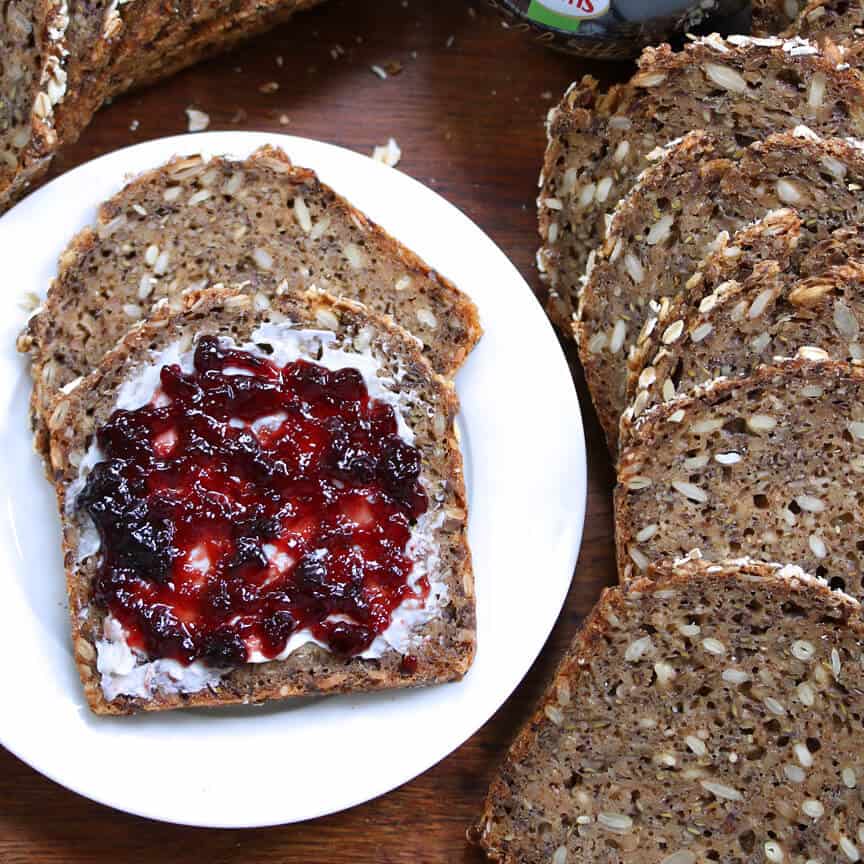 german bread recipe vollkornbrot whole grain seed bread traditional