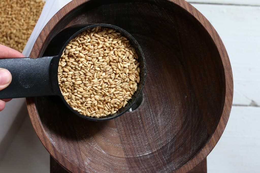 grinding whole oats