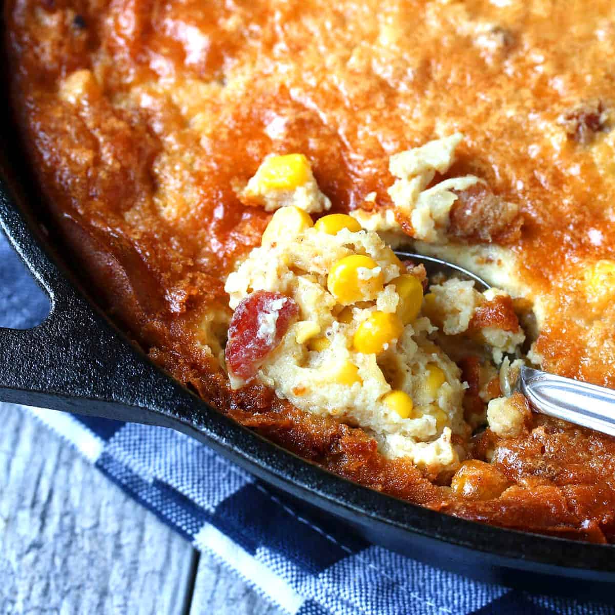 corn pudding recipe best skillet old fashioned classic bacon