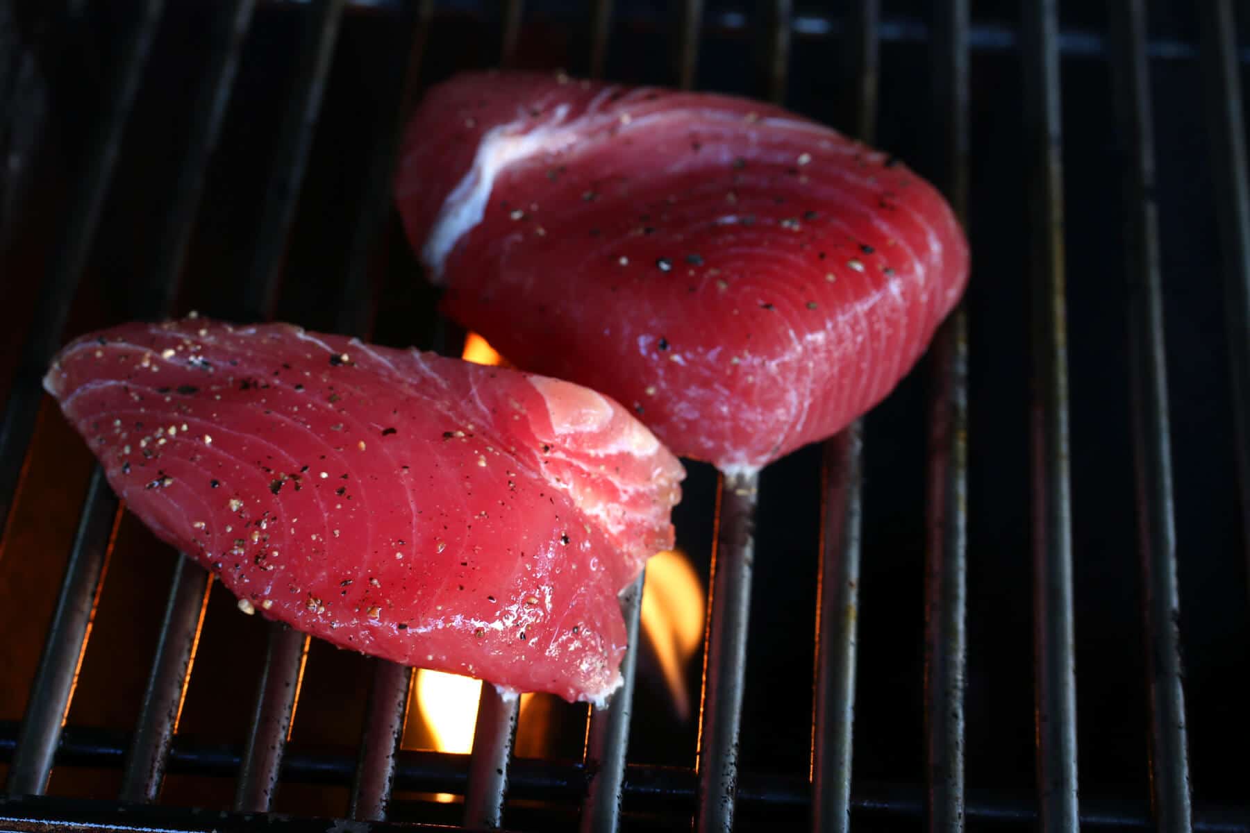 grilled tuna steaks