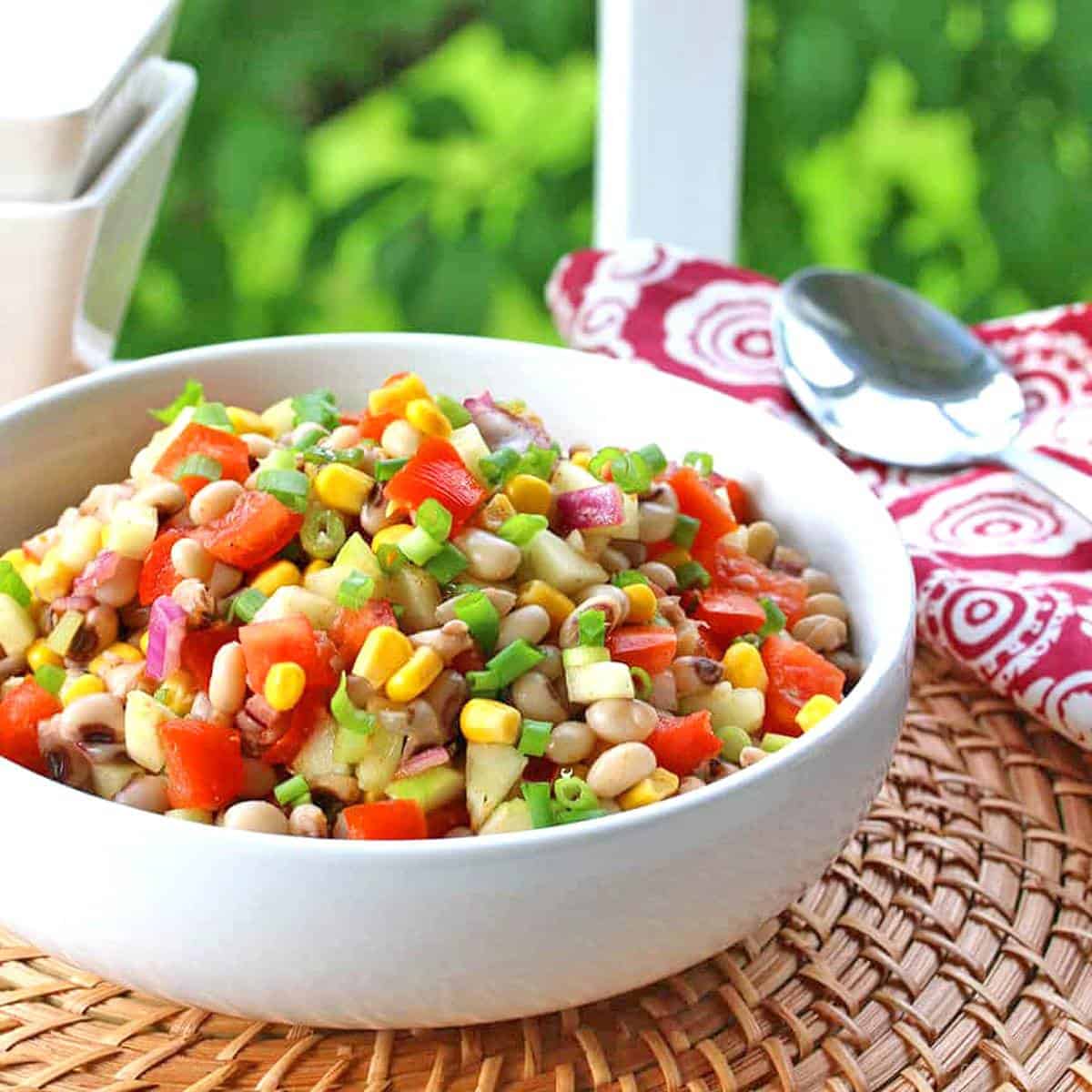 Southern Black Eyed Pea Salad - The Daring Gourmet