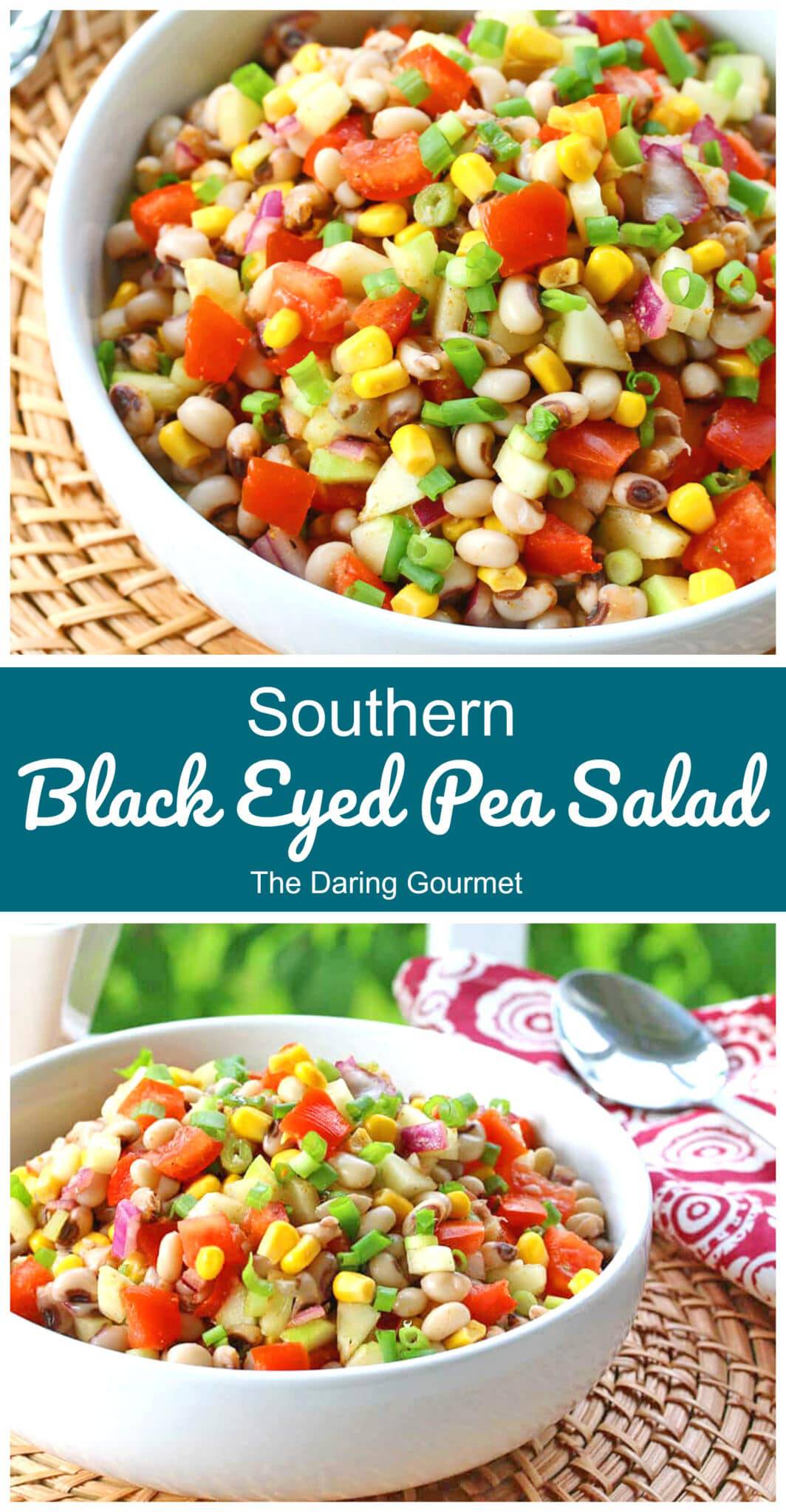 black eyed pea salad recipe southern corn tomatoes
