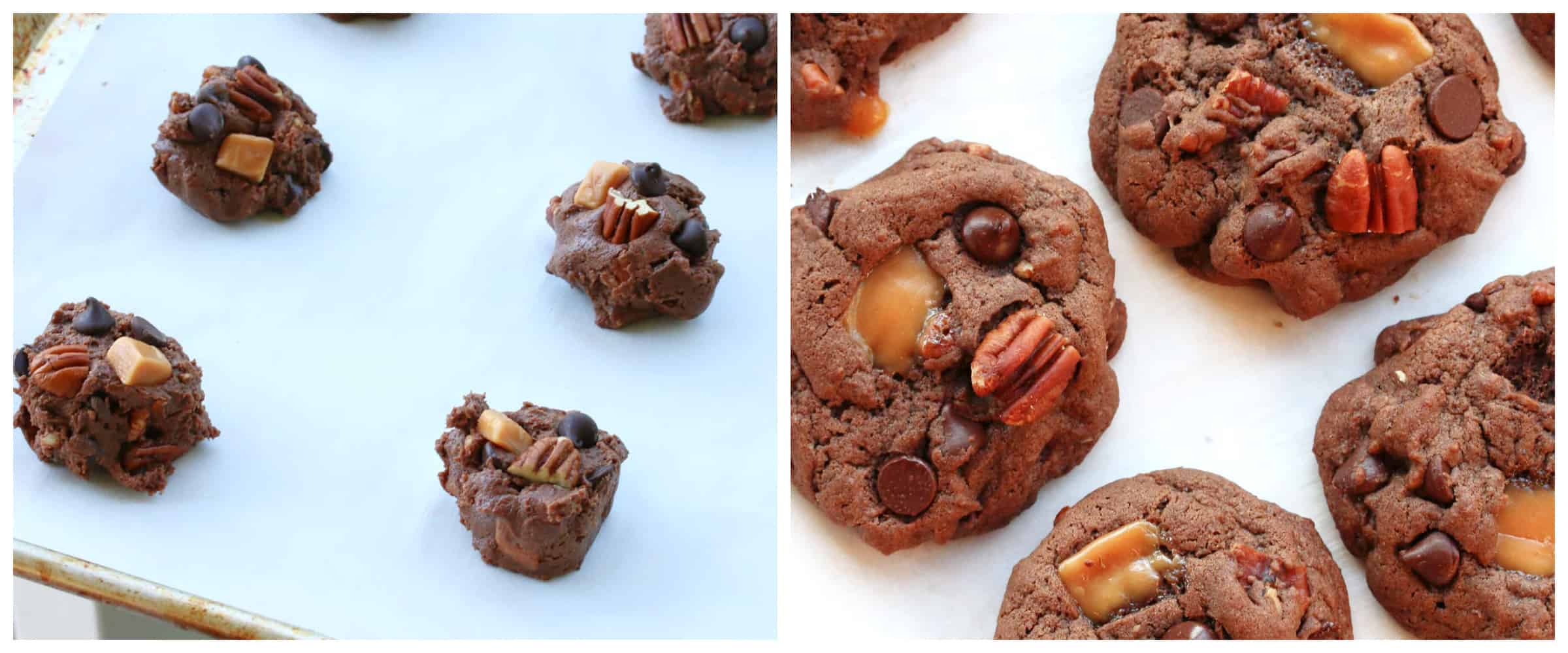 bake cookies on baking sheet