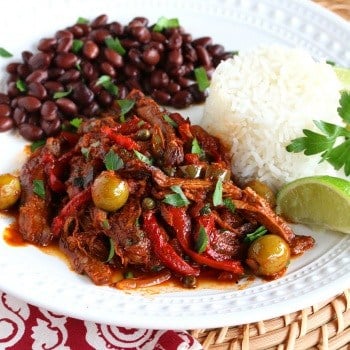 ropa vieja recipe best authentic traditional cuban spanish shredded beef peppers onions olives