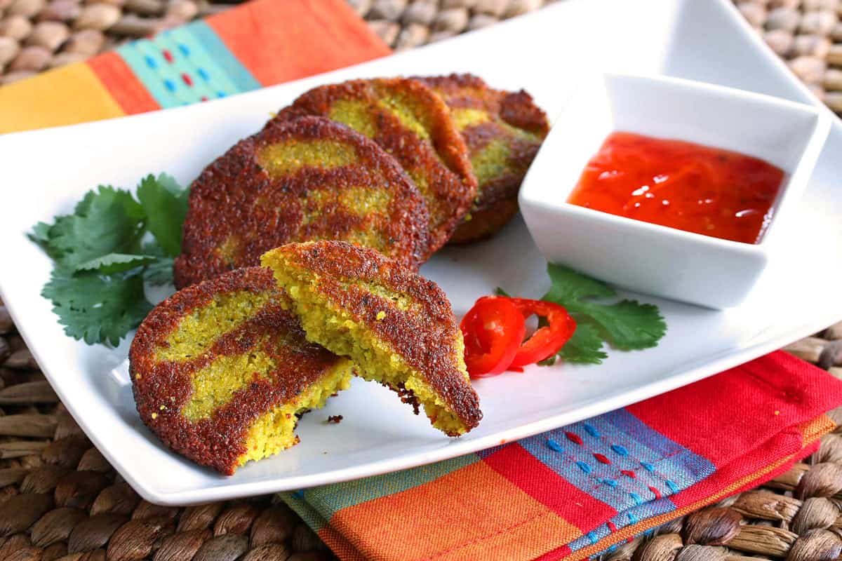 Burmese Yellow Split Pea Fritters - 61