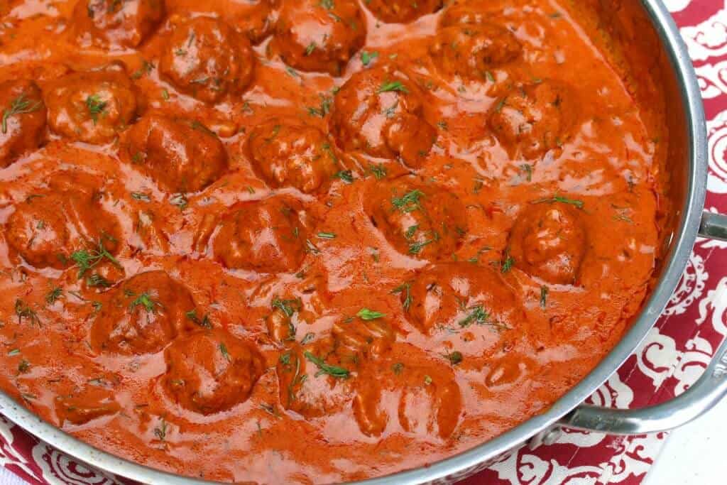 hungarian meatballs recipe creamy paprika sauce