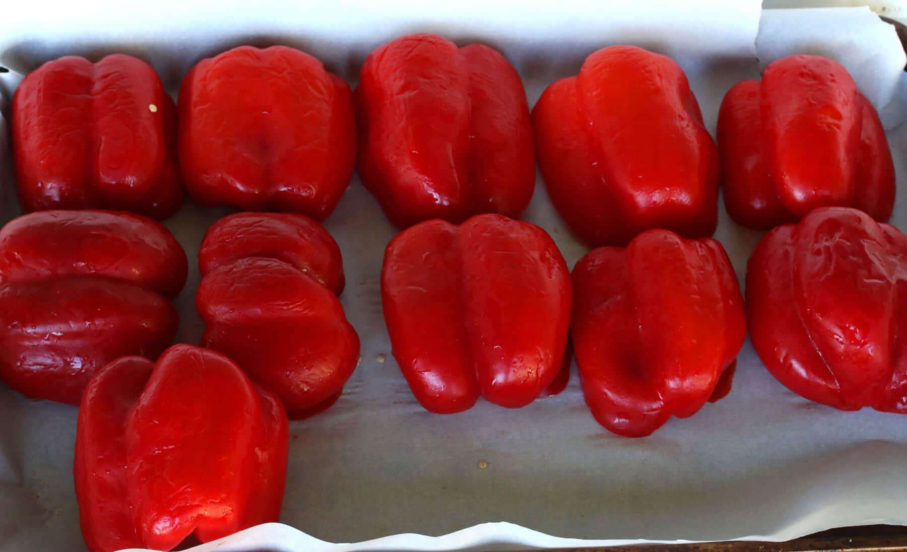 Kitchen Basics: How To Roast Red Peppers - The Daring Gourmet