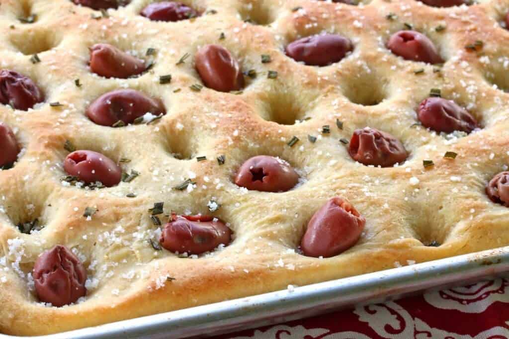 focaccia recipe olive rosemary authentic best traditional Italian