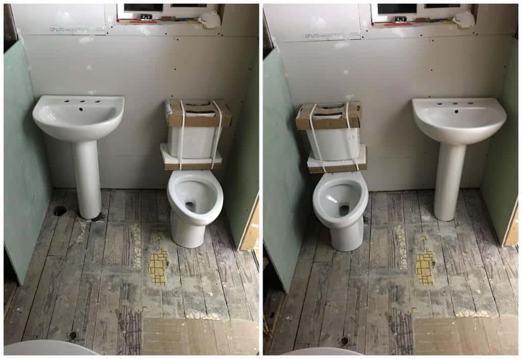 remodeling bathroom