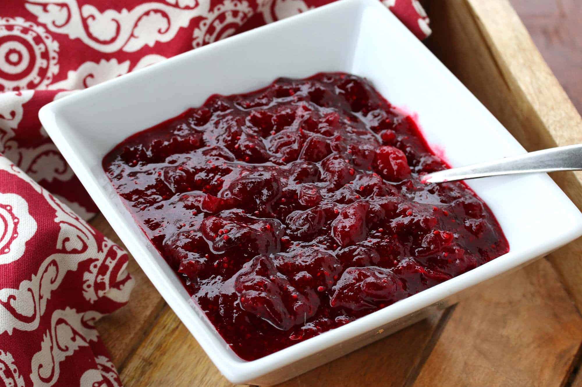 Classic Cranberry Sauce - The Daring Gourmet